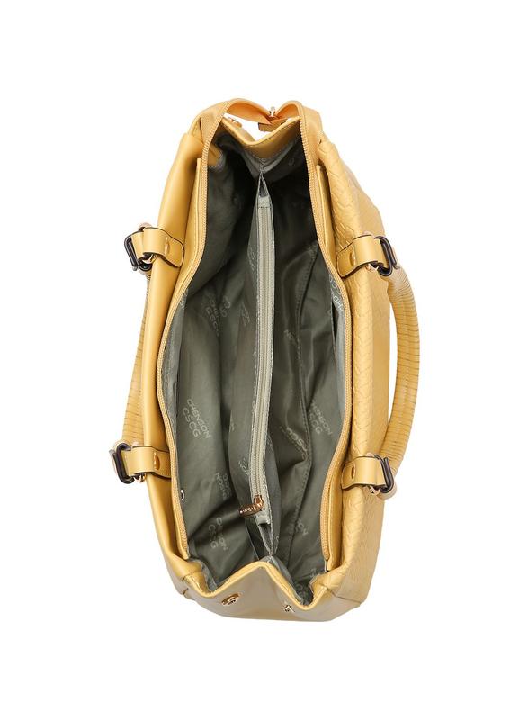 S　BERNACHON Bolsa Chenson Feminina 3485269 Bege - Bolsas - Magazine Luiza